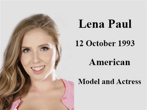 lena paul ig|Lena Paul Biography, Age, Wiki, Height, Weight, Boyfriend,。